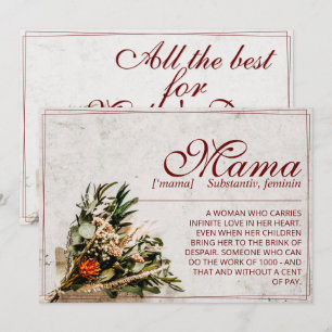 Mama - einfach unersetzlich - Bouquet