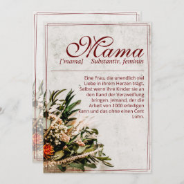 Mama - einfach unersetzlich - Bouquet