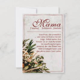 Mama - einfach unersetzlich - Bouquet