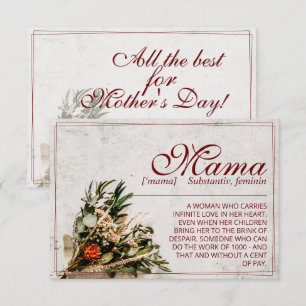 Mama - einfach unersetzlich - Bouquet