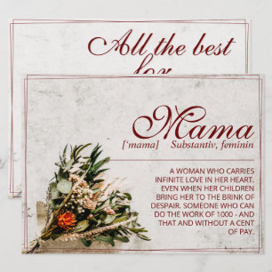 Mama - einfach unersetzlich - Bouquet