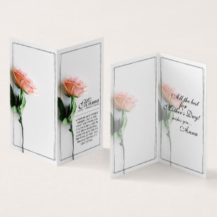 Mama - einfach unersetzlich Classic Card - Rose