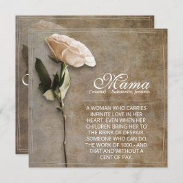 Mama - einfach unersetzlich - Vintag