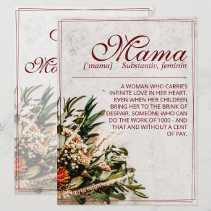 Mama - einfach unverzichtbar - Bouquet