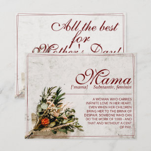 Mama - einfach unverzichtbar - Bouquet