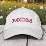 Mama Einfache Coole moderne Typografie Bestickte Baseballkappe<br><div class="desc">Mama Einfache Coole Moderne Typografie Custom Sticked Baseball Cap bietet die einfache moderne bestickte Text "Mama". Perfekt als Geschenk für Mutter zum Muttertag,  Weihnachten,  Geburtstag und mehr. Erstellt von Evco Studio www.zazzle.com/store/evcostudio</div>