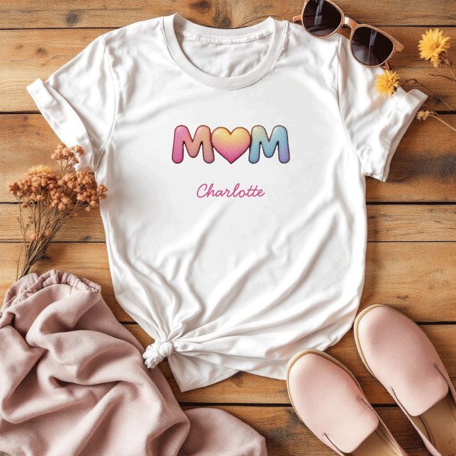 Mama | Einfache und klassische Mama T-Shirt (Von Creator hochgeladen)
