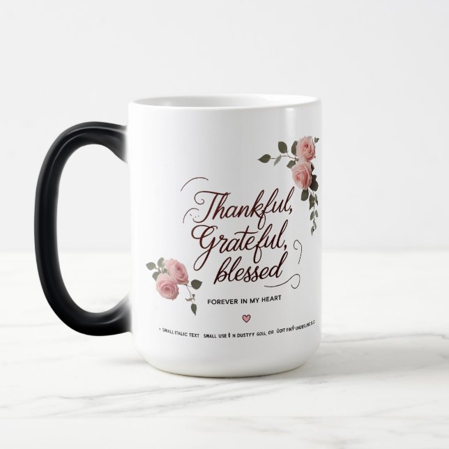 Mama - Einfaches elegantes Skript | Magische Tasse (Links)