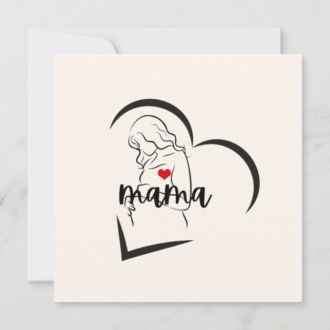 MAMA EINLADUNG (Vorderseite)