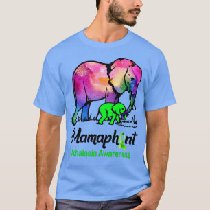 Mama Elephant Mamaphant Achalasia Awareness T-Shirt