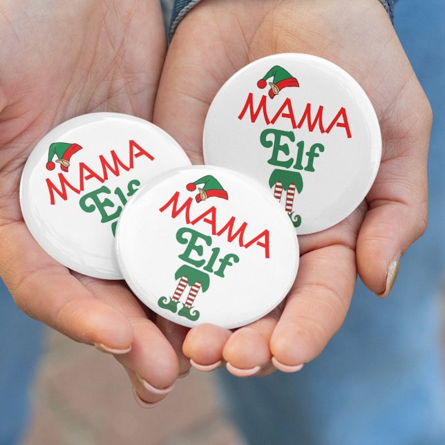 Mama Elf Button (Von Creator hochgeladen)
