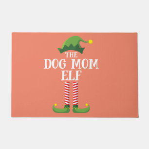 Mama Elf Matching Familiengruppe Weihnachts-Party Fußmatte