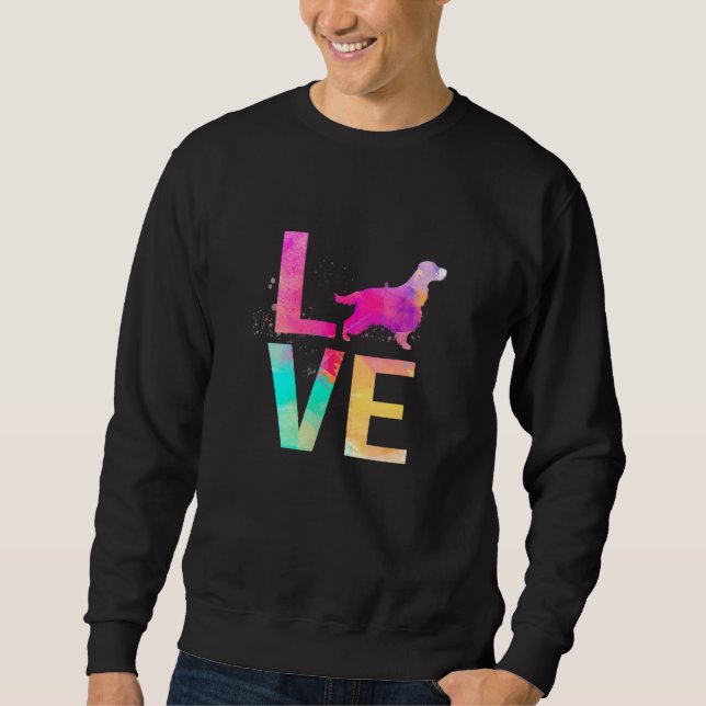Mama Englisch Cocker Spanisch Sweatshirt (Vorderseite)