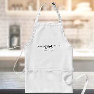 Mama entwickelte elegante Schrift Schürze