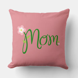 Mama Erdbeere Rosa Kissen Kissen