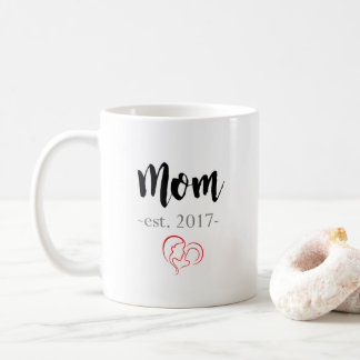 Mama Est. 2017 Kaffee-Tasse - neues Kaffeetasse