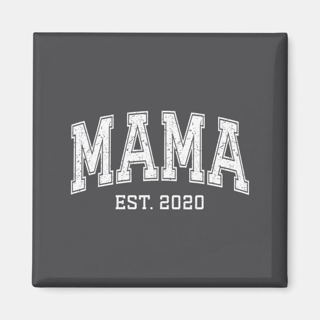 Mama Est 2020 Mom D Mothers Day Ized  Magnet (Vorne)