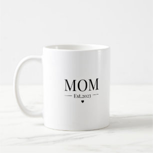 Mama Est 2023 Muttertagsgeschenk Kaffeetasse