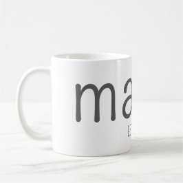 Mama Est 2025 Custom Mug Kaffeetasse
