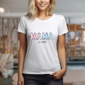 Mama est Womens Basic T - Shirt