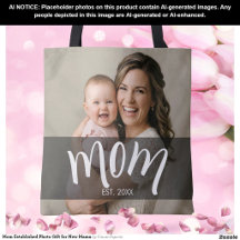 Mama Established Foto-Geschenk für neue Mama