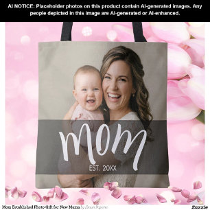 Mama Established Foto-Geschenk für neue Mama