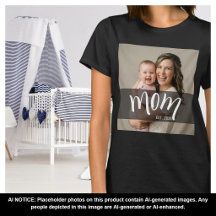 Mama Established Foto-Geschenk für neue Mama