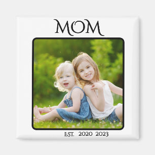 Mama Established Foto-Geschenkmagnet Magnet