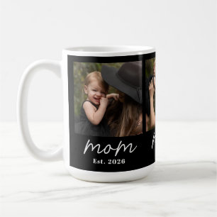 Mama Established Schrift Schwarz 3 Foto Kaffeetass Kaffeetasse