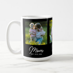 Mama Established Schrift Schwarz 3 Foto Kaffeetasse