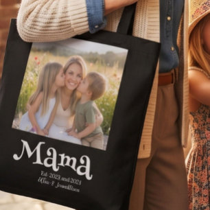 Mama Etabliert Foto Kinder Name Lustiger Text