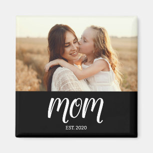 Mama Etabliert Foto Muttertagsmagnet Magnet