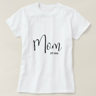 Mama etablierte 202x Geschenk für Mama-Shirt T-Shirt