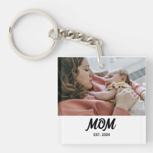 Mama etablierte Foto Gift Magnet Schlüsselanhänger
