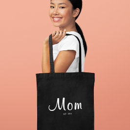 Mama etablierte Junge Mutter Geschenktasche