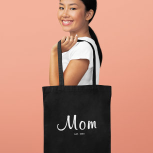 Mama etablierte Junge Mutter Geschenktasche