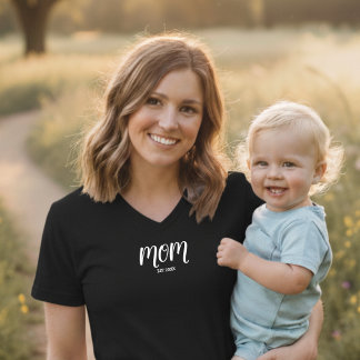 Mama Etablierte Junge Mutter Gift T - Shirt