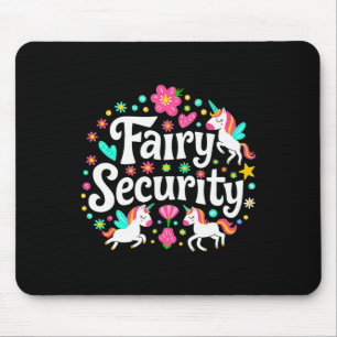 Mama "Fairy Security Unicorn Halloween Costume Adu Mousepad