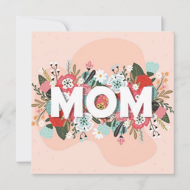 Mama Feiertagskarte (Vorderseite)