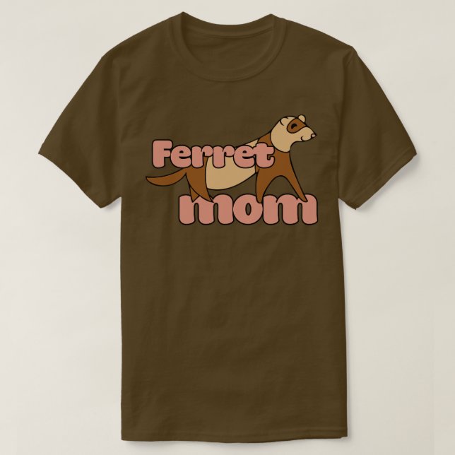 Mama Ferret 2 T-Shirt (Design vorne)