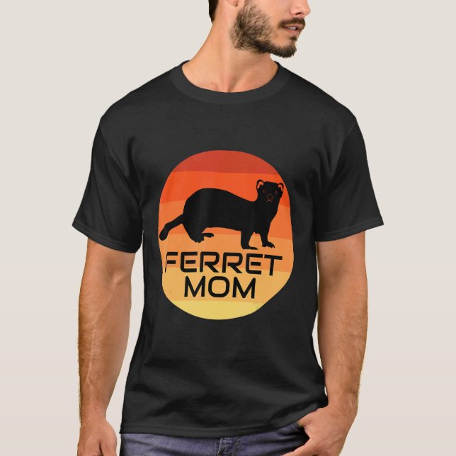 Mama Ferret T-Shirt (Vorderseite)