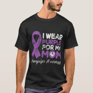 Mama Fibro Mutter Fibromyositis Unterstützungsgrun T-Shirt