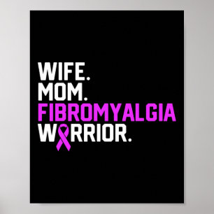 Mama Fibromyalgie Kriegerbewusstsein erlangen gute Poster