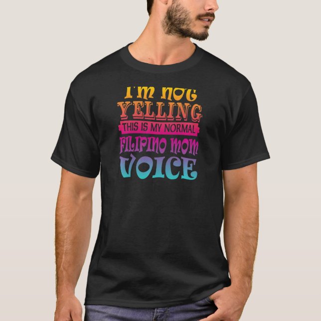 Mama Filipino T-Shirt (Vorderseite)
