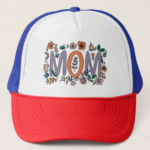 Mama Floral Trucker Hat Truckerkappe