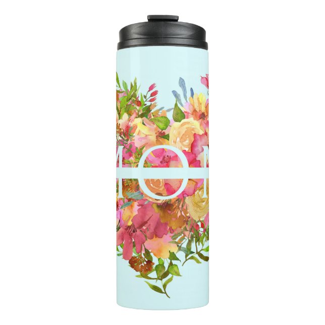 MAMA Floral Tumbler Thermosbecher (Vorderseite)