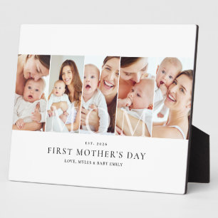 Mama Foto-Collage Erstes Muttertags-Geschenk zum A Fotoplatte