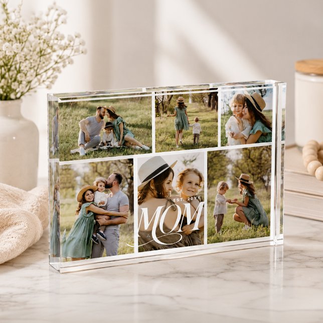 Mama-Foto-Collage Fotoblock (Von Creator hochgeladen)