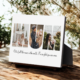 Mama Foto Collage für den Muttertag Fotoplatte