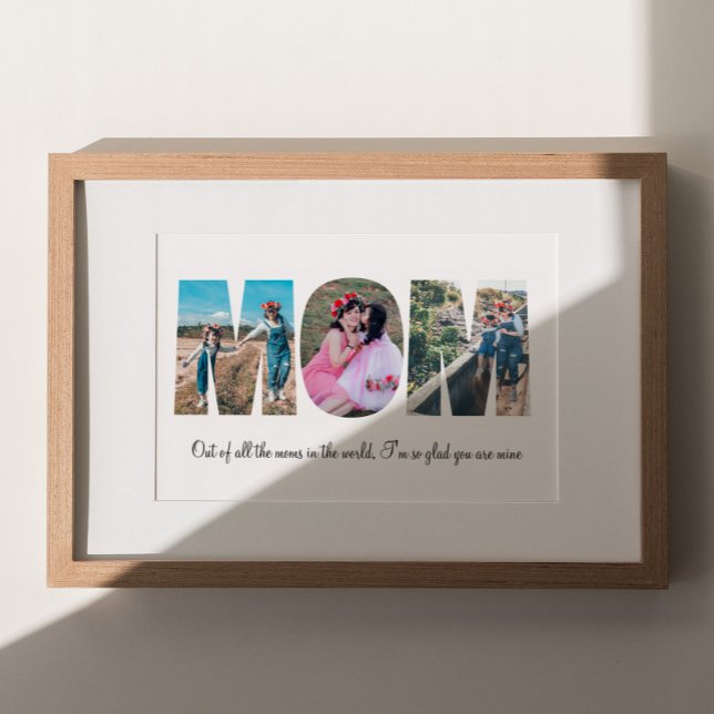 Mama Foto Collage Poster (Von Creator hochgeladen)